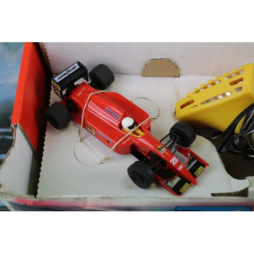 1493 - Three boxed Scalextric slot car racing sets to include G.P.3 Grand Prix Series, C.695 Pole Position ... 