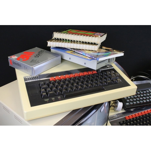 1497 - Retro Gaming - Two BBC Microcomputer System, Micro Vitec Cub Colour Display (model no. 1431MS), Sinc... 