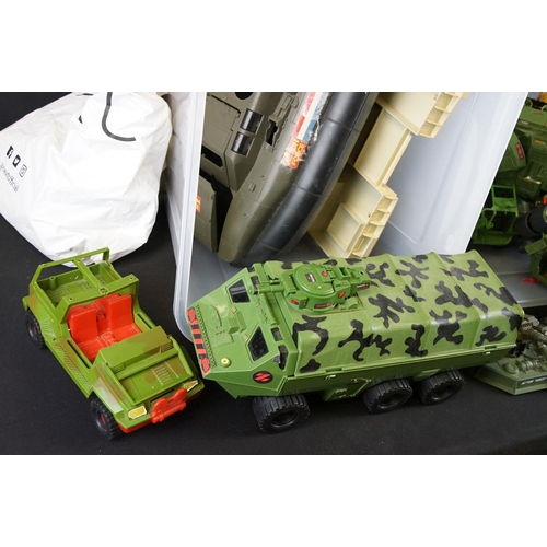 1500 - Action Force / GI Joe - A collection of around 18 1980's Hasbro Action Force vehicles to include Sky... 