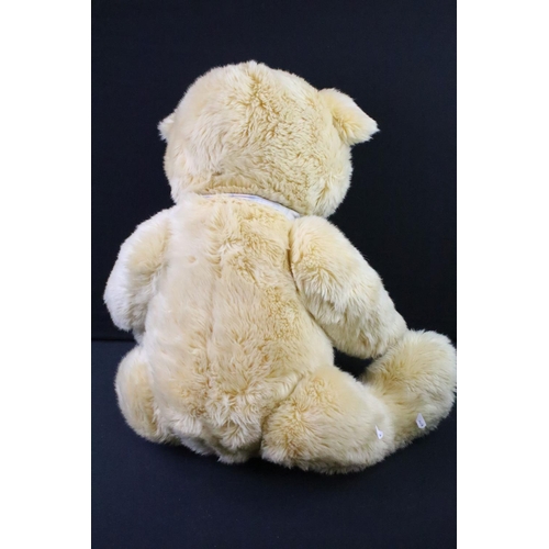 354 - Steiff Petsy teddy bear, no. 012037, button & yellow label to ear, with tag, approx 75cm tall