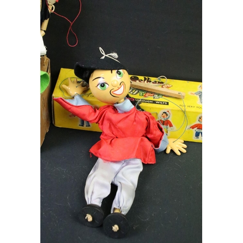 397 - Three Boxed Pelham Puppets to include Girl (shows some wear), Type SS Gypsy & Chinese Boy, plus a fu... 