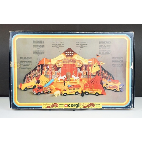 1341 - Boxed Corgi 48 Jean Richard Circus diecast model set, complete and ex with gd box