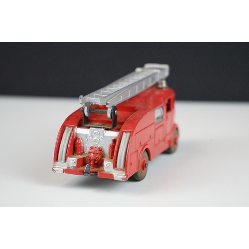 1342 - Four boxed Dinky fire engine diecast models to include 259 Fire Engine, 276 Airport Fire Tender with... 