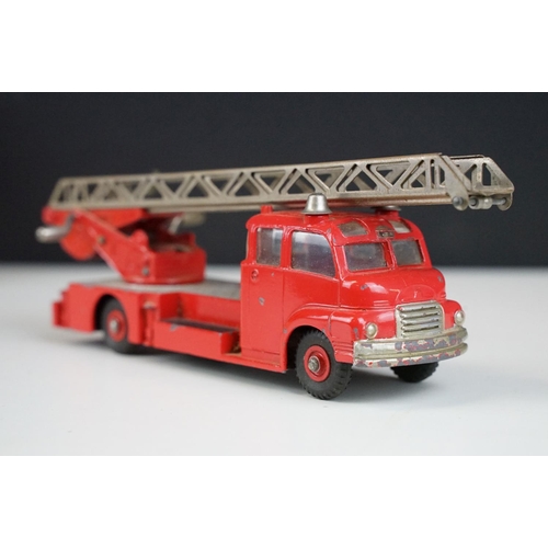 1342 - Four boxed Dinky fire engine diecast models to include 259 Fire Engine, 276 Airport Fire Tender with... 