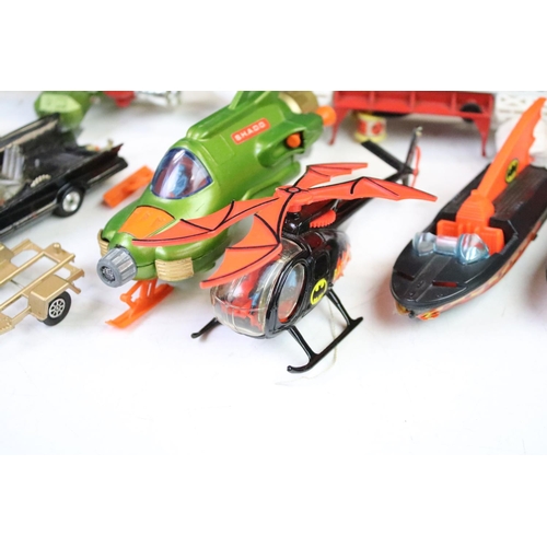 1348 - 13 Corgi & Dinky TV / Sci Fi related diecast models to include 2 x Corgi Batmobile models bith with ... 