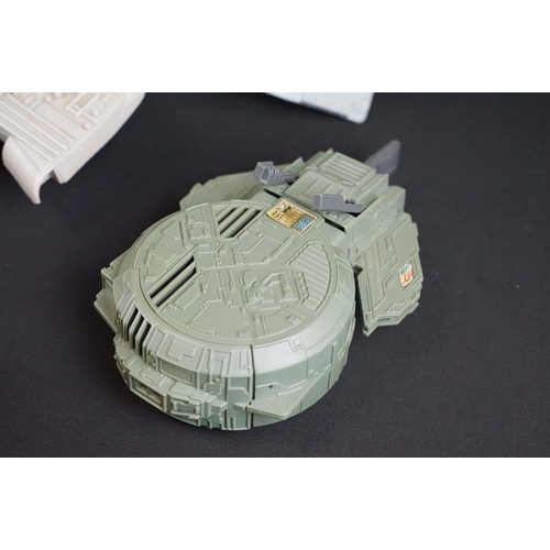 1524A - Star Wars - Seven original Star Wars vehicles to include Rebel Transport, Boba Fett's Slave 1, Endor... 