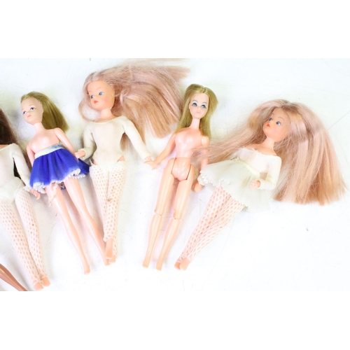 368 - Three Palitoy Pippa fashion dolls to include Pippa, Gail / Britt, and one other, together with three... 