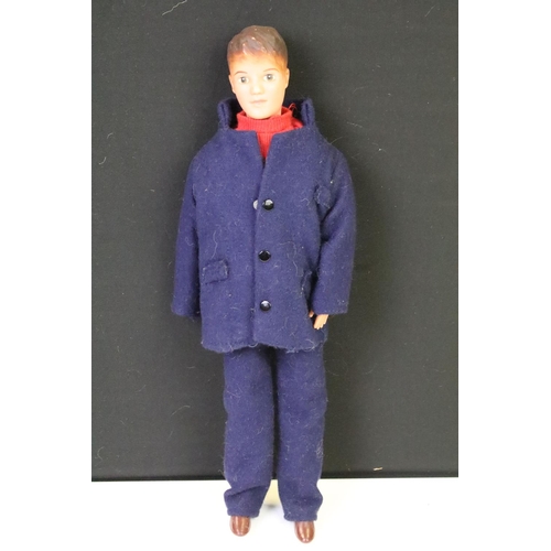 369 - Pedigree Sindy - A boxed Sindy's Boyfriend Paul fashion doll, no. R1131, clothed in navy blue button... 