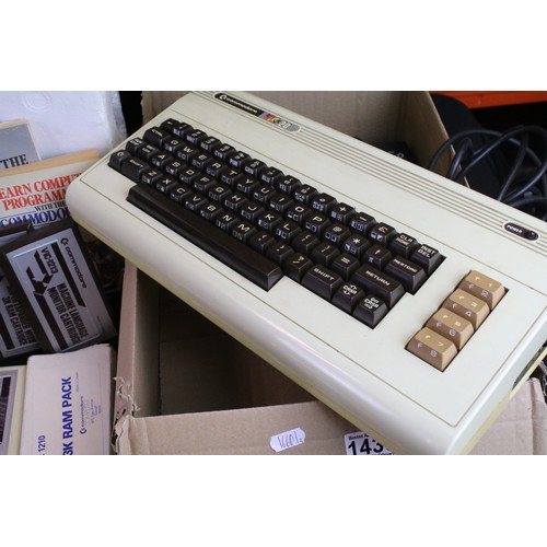 1430 - Retro Gaming - Collection of various Commodore retro gaming consoles, games and related items to inc... 