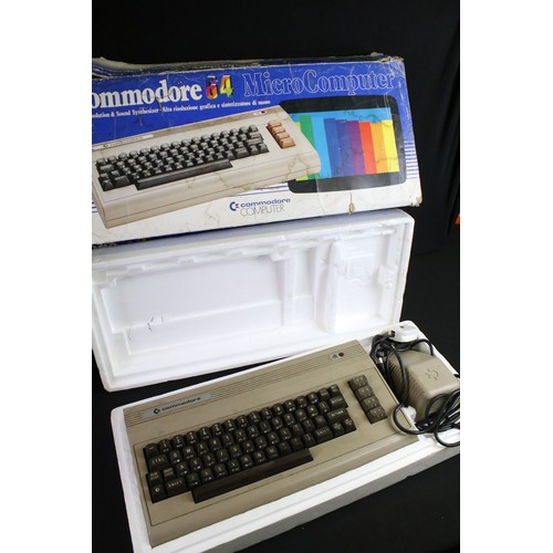 1430 - Retro Gaming - Collection of various Commodore retro gaming consoles, games and related items to inc... 