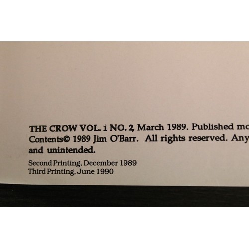 1554 - Comics - The Crow, Volume 1, Issues 1 and 2 , Caliber Press