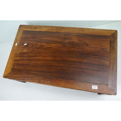 559 - Chinese Hardwood Coffee Table, 90cm wide x 53cm deep x 33cm high