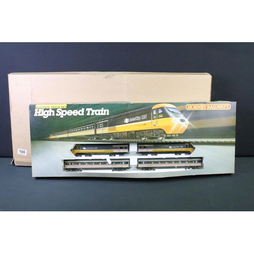 100 - Boxed Hornby R673 Intercity High Speed train set with locomotive and rolling stock, OO gauge. (Box w... 