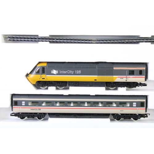 100 - Boxed Hornby R673 Intercity High Speed train set with locomotive and rolling stock, OO gauge. (Box w... 