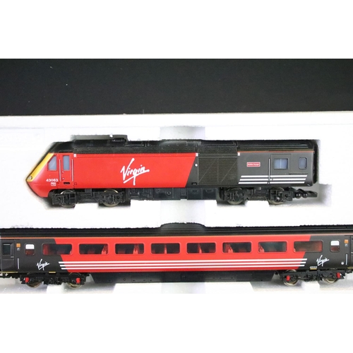 101 - Boxed Hornby OO gauge R1023 Virgin Trains 125 Electric Train Set, complete with Maiden Voyager locom... 