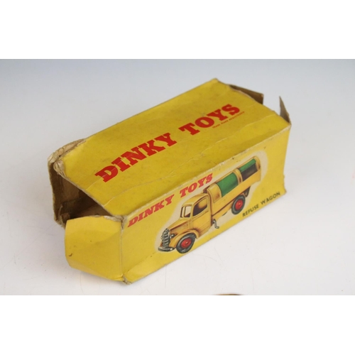 1361 - Six boxed Dinky diecast commercial models to include 417 Leyland Comet Lorry with blue cab and yello... 