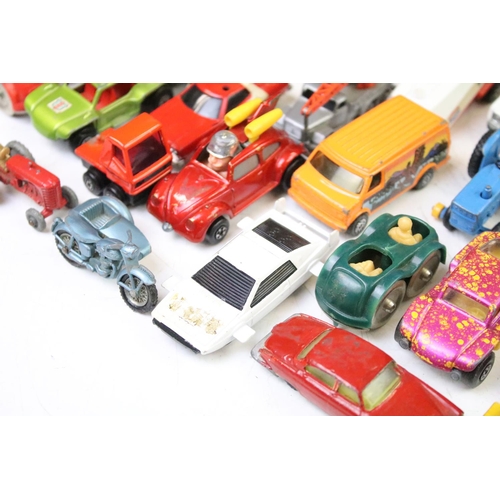 1267 - Around 90 circa 1960s/70s diecast models to include mainly Matchbox 75 Series and Superfast and Corg... 