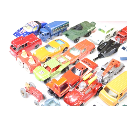 1267 - Around 90 circa 1960s/70s diecast models to include mainly Matchbox 75 Series and Superfast and Corg... 