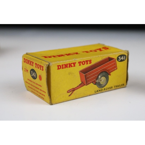 1361 - Six boxed Dinky diecast commercial models to include 417 Leyland Comet Lorry with blue cab and yello... 