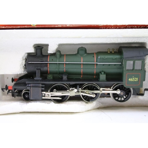 119 - Eight boxed Hornby OO gauge locomotives to include LMS Class 5 4-6-0, BR Class A4 4-6-2 Mallard, R78... 