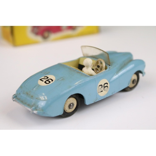 1363 - Three boxed Dinky diecast models to include 170 Ford Fordor Sedan in two tone pink & blue, 173 Nash ... 