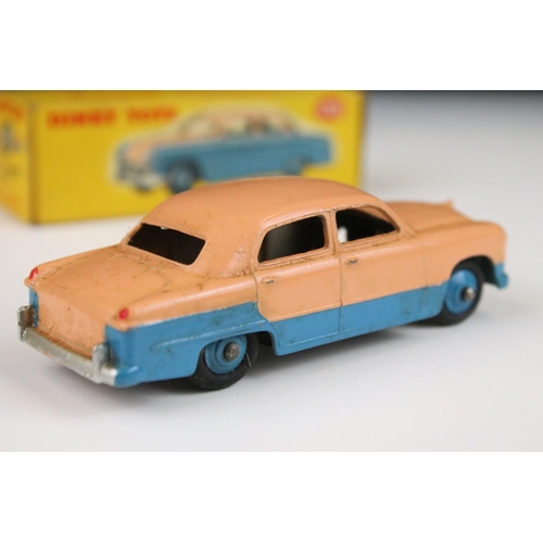 1363 - Three boxed Dinky diecast models to include 170 Ford Fordor Sedan in two tone pink & blue, 173 Nash ... 