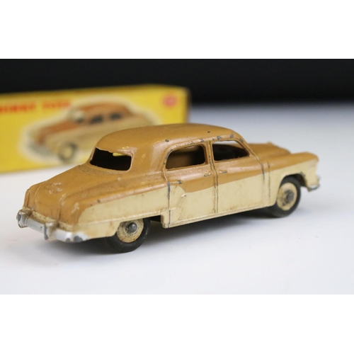 1364 - Five boxed Dinky diecast models to include 174 Hudson Hornet Sedan in red with cream, 156 Rover 75 S... 