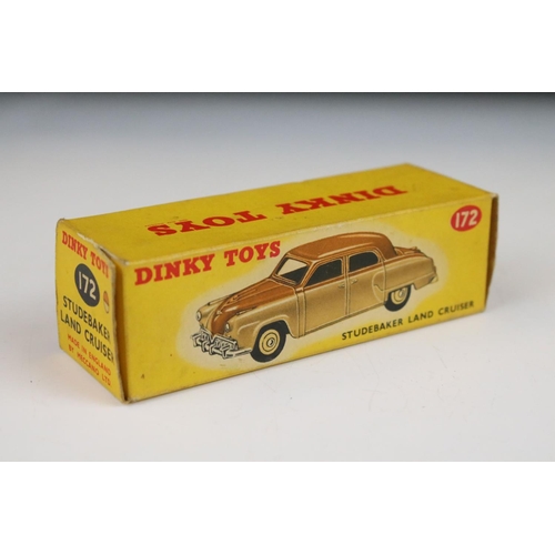 1364 - Five boxed Dinky diecast models to include 174 Hudson Hornet Sedan in red with cream, 156 Rover 75 S... 