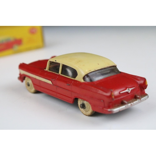 1364 - Five boxed Dinky diecast models to include 174 Hudson Hornet Sedan in red with cream, 156 Rover 75 S... 