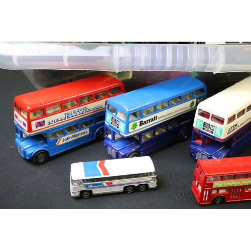 1273 - Very large collection of diecast and plastic models from the mid 20th C onwards, mainly various buse... 