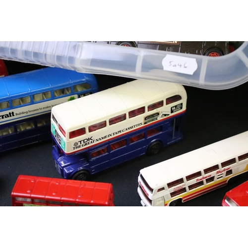 1273 - Very large collection of diecast and plastic models from the mid 20th C onwards, mainly various buse... 