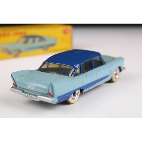 1364 - Five boxed Dinky diecast models to include 174 Hudson Hornet Sedan in red with cream, 156 Rover 75 S... 