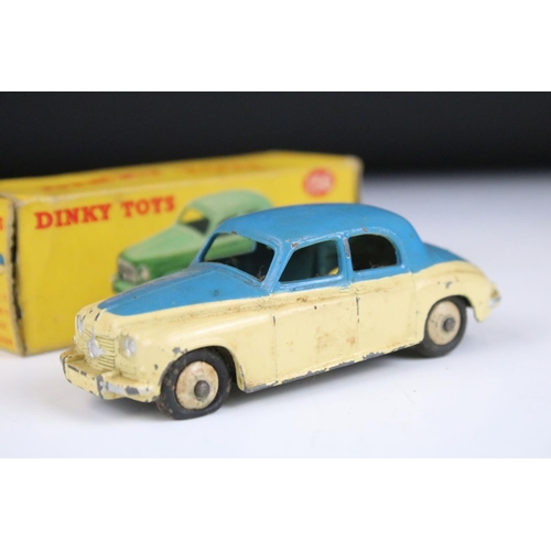 1364 - Five boxed Dinky diecast models to include 174 Hudson Hornet Sedan in red with cream, 156 Rover 75 S... 