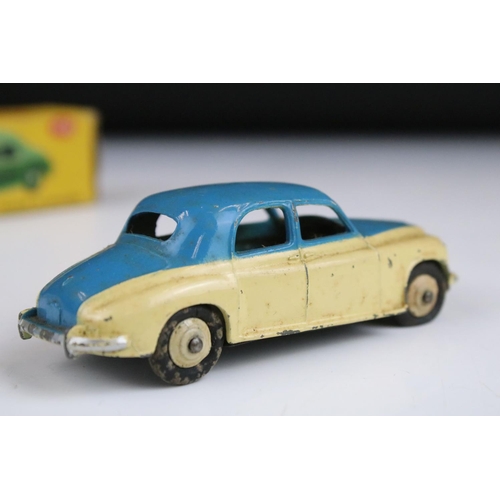 1364 - Five boxed Dinky diecast models to include 174 Hudson Hornet Sedan in red with cream, 156 Rover 75 S... 