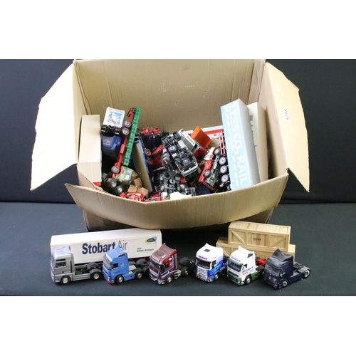 1218 - Collection of various haulage diecast models to include examples from mainly Corgi and Joal to inclu... 