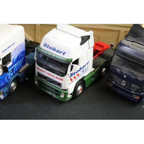 1218 - Collection of various haulage diecast models to include examples from mainly Corgi and Joal to inclu... 