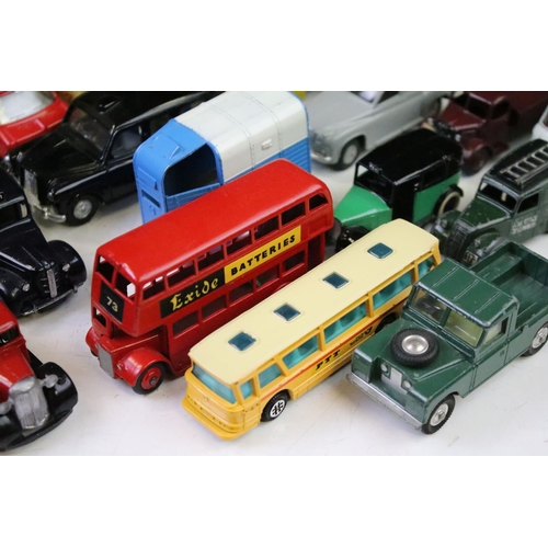 1277 - Around 45 mid 20th C Corgi & Dinky diecast models to include Corgi Co Op Commer 3/4 Ton Chassis, Cor... 