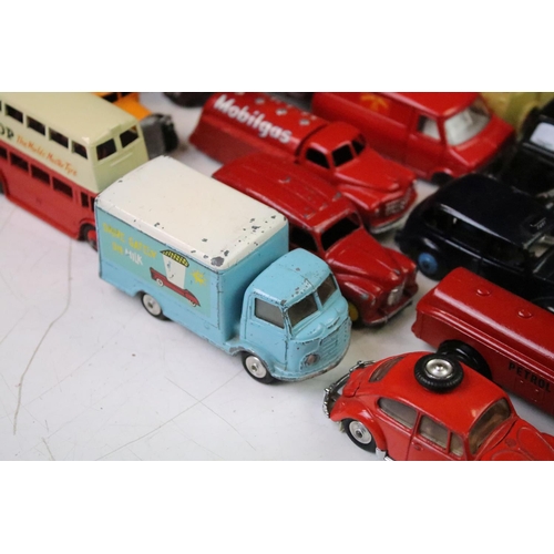 1277 - Around 45 mid 20th C Corgi & Dinky diecast models to include Corgi Co Op Commer 3/4 Ton Chassis, Cor... 