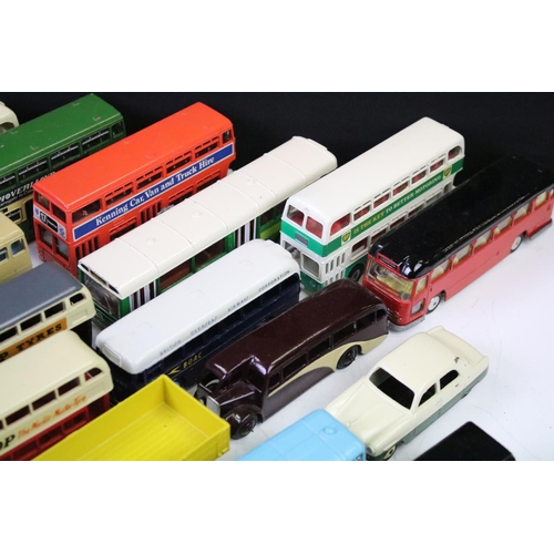 1277 - Around 45 mid 20th C Corgi & Dinky diecast models to include Corgi Co Op Commer 3/4 Ton Chassis, Cor... 