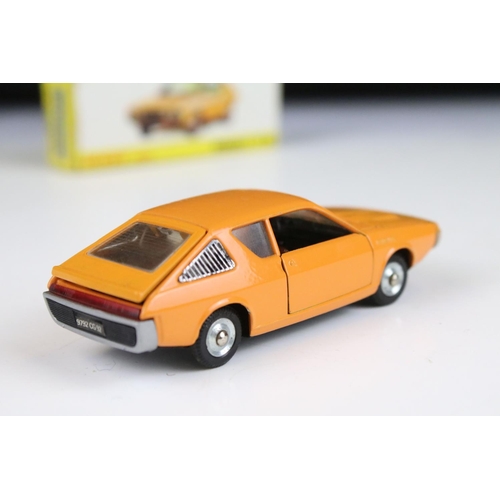 1369 - Boxed French Dinky 011451 Renault 17 TS diecast model in orange, vg