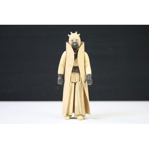 1527 - Star Wars - Six play worn original Star Wars figures to include Tusken Raider, Ugnaught, Emperor's R... 