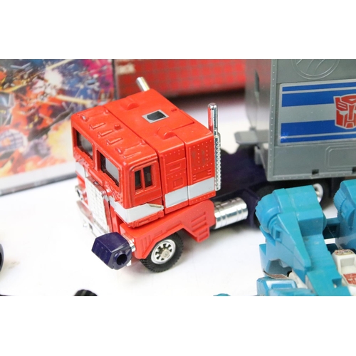 1530 - Collection of various Transformers toys to include 11 x Hasbro Takara G1 Transformers to include Twi... 