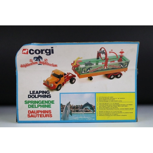 1376 - Two boxed Corgi diecast models to include 35 Chopper Squad Surf Rescue set and 1164 Dolphinarium wit... 