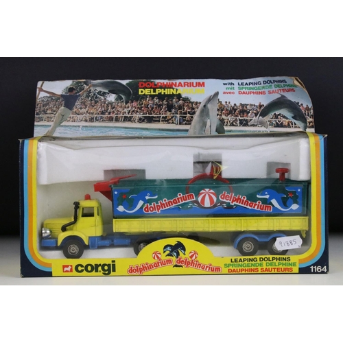 1376 - Two boxed Corgi diecast models to include 35 Chopper Squad Surf Rescue set and 1164 Dolphinarium wit... 