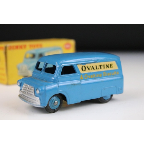 1377 - Three boxed Dinky diecast models to include 471 Austin Van Nestles, 481 Bedford 10 CWT Van Ovaltine ... 