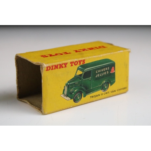 1377 - Three boxed Dinky diecast models to include 471 Austin Van Nestles, 481 Bedford 10 CWT Van Ovaltine ... 