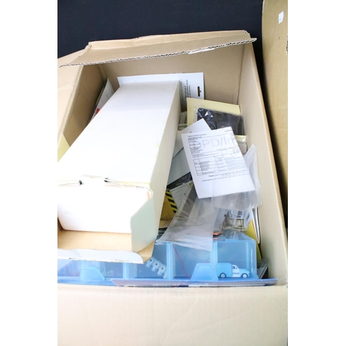 133 - Quantity of model railway accessories to include carded and bagged kits, poitentioneters, electrical... 
