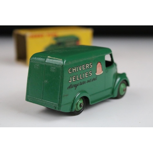 1377 - Three boxed Dinky diecast models to include 471 Austin Van Nestles, 481 Bedford 10 CWT Van Ovaltine ... 