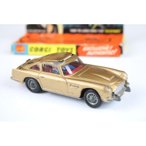 1379 - Two boxed Corgi TV related diecast models to include 261 James Bond 007 Aston Martin DB5 with ejecto... 