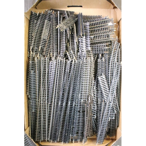 139 - Large quantity of various OO gauge track, some with signs of removal from previous lay out, straight... 